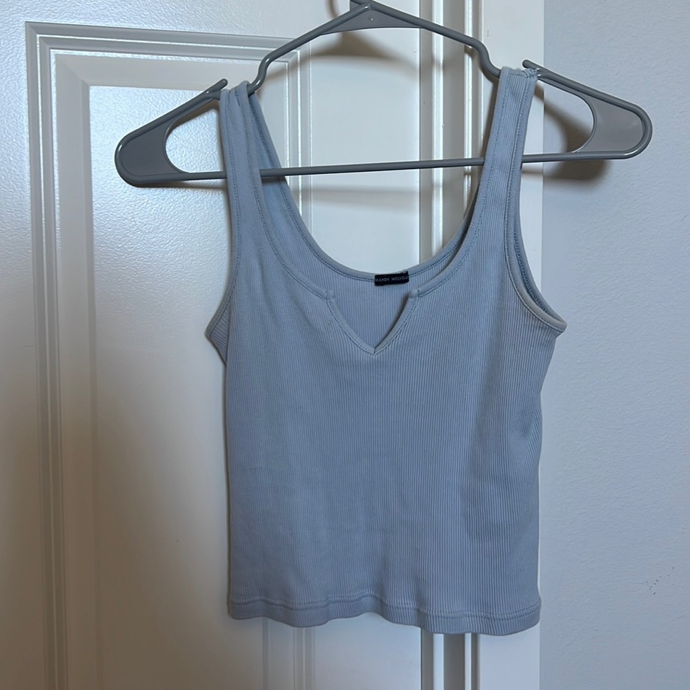 blue brandy melville tank top